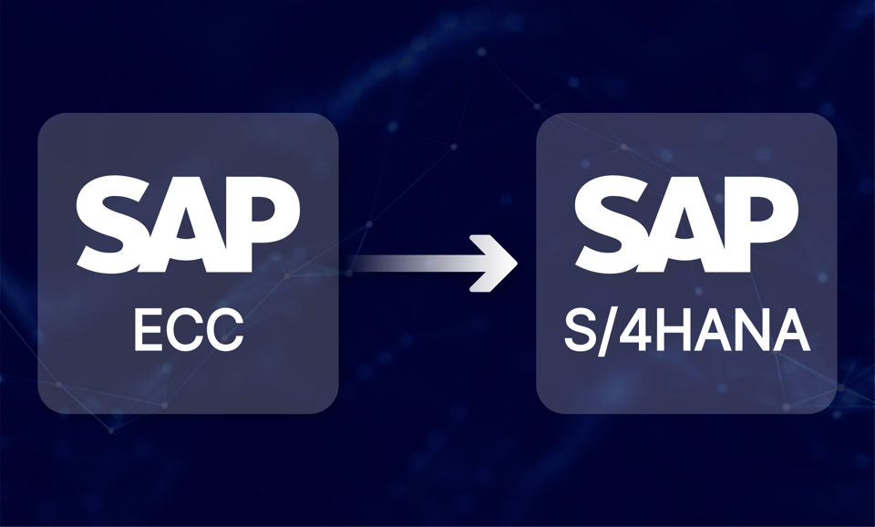 SAP ECC to SAP S/4HANA migration graphic